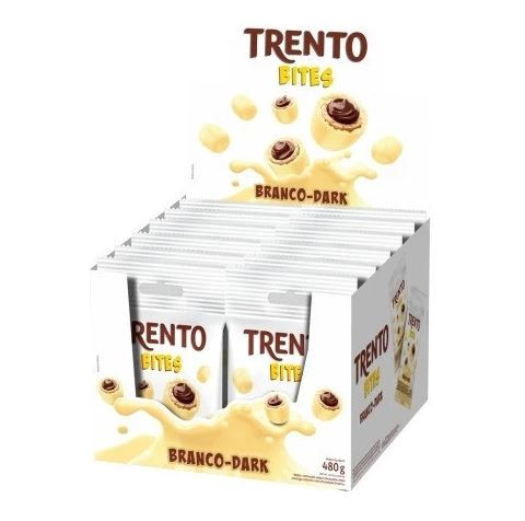 TRENTO BITES BRANCO DARK 40GR UN
