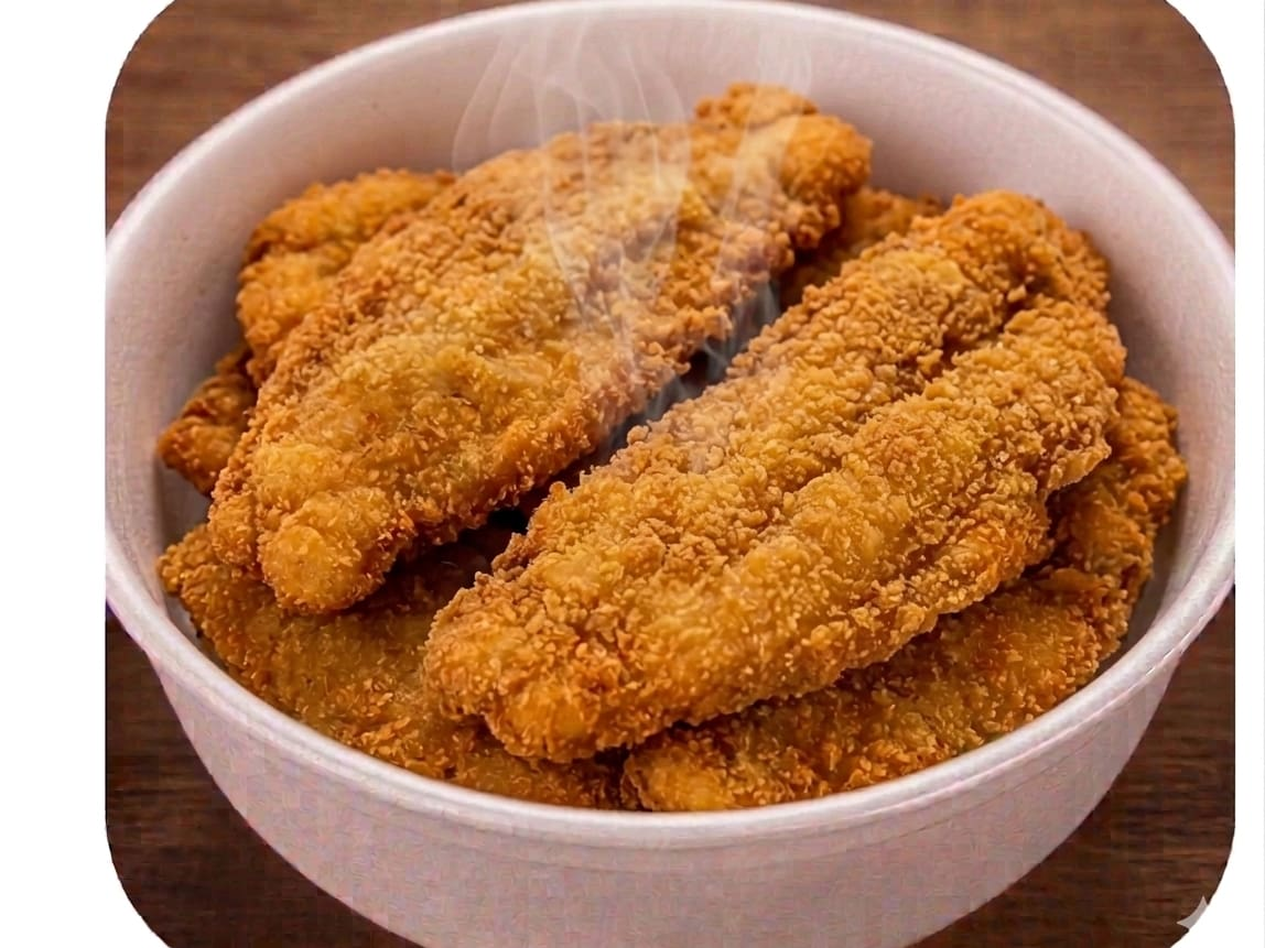 PORÇÃO ISCA DE PEIXE A MILANESA