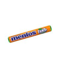 Mentos Fanta Laranja 14 Unidades 