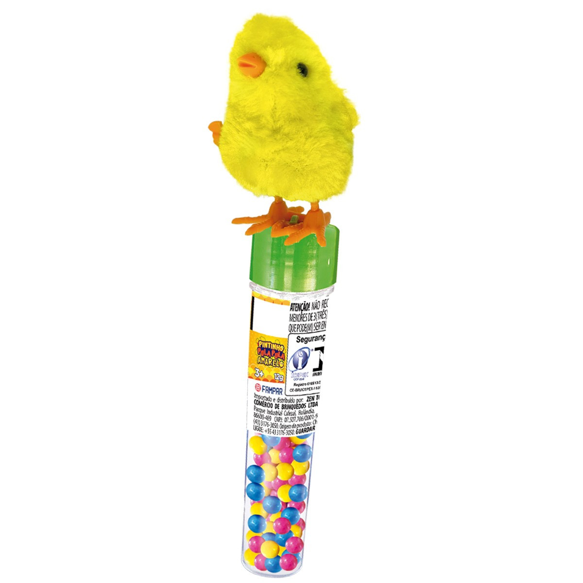 CONFEITO FRUTINHA PINTINHO AMARELO 12G
