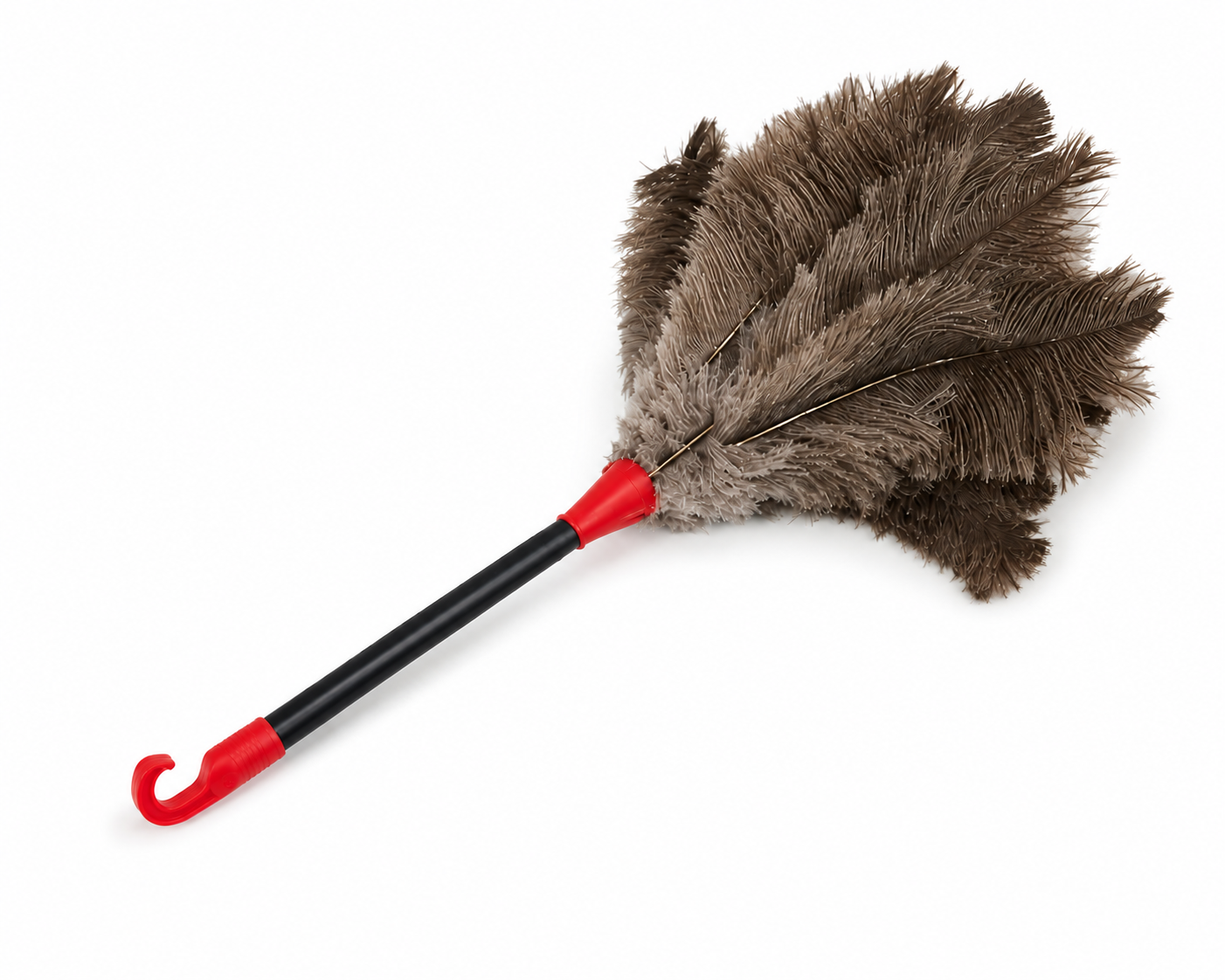 Espanador De Pó Pena De Avestruz - 32cm