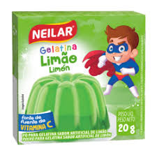 GELATINA NEILAR LIMAO 20G