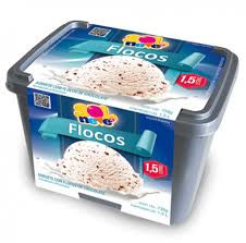 Sorvete Flocos 1,5l Sol&Neve