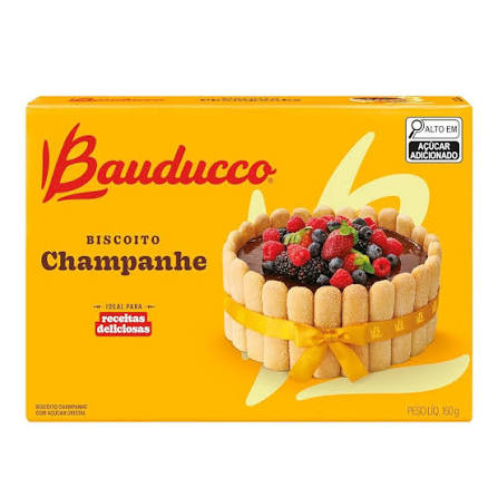 Biscoito Bauducco Champanhe C/Ac.Crist 150gr 