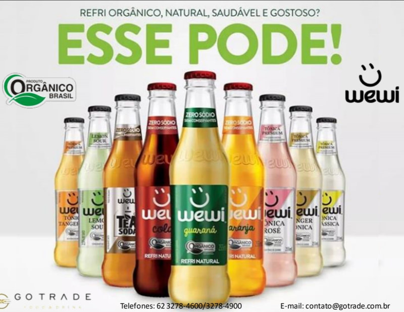 Refrigerante Organico Wewi - Guarana
