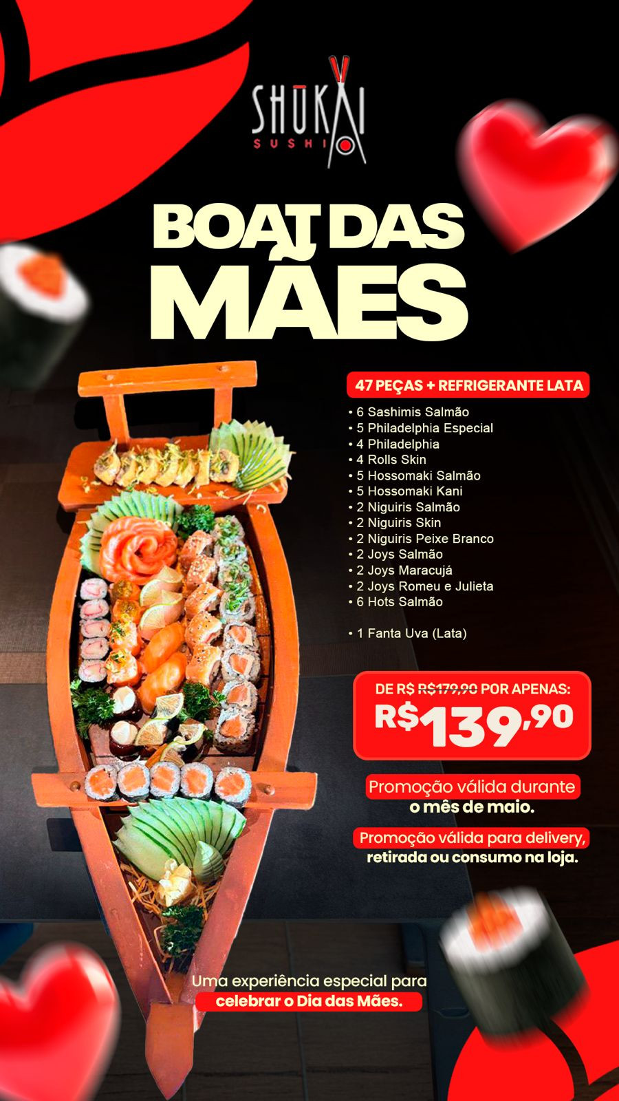 BOAT DAS MÃES