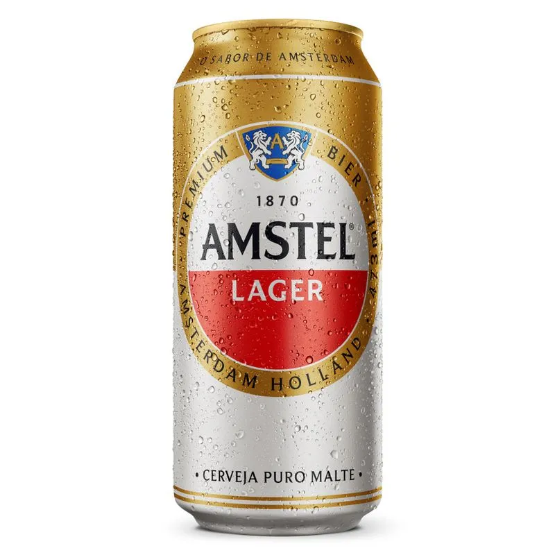 CERVEJA AMSTEL LAGER PURO MALTE 473ML-UN