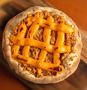 Esfiha de frango tipo  Cheddar