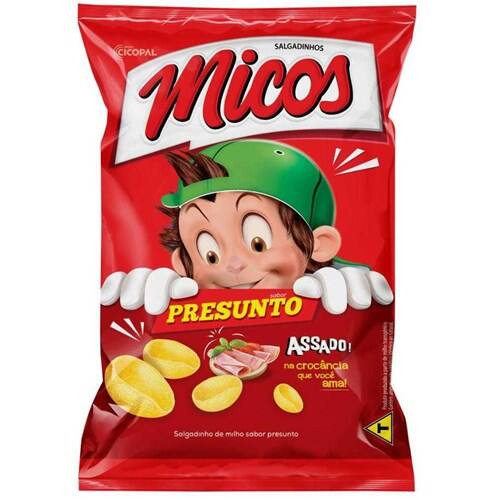 Salgadinho Presunto Micos 45g