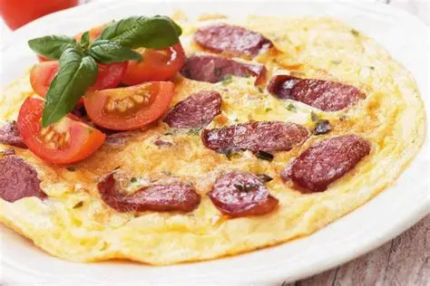 Omelete de Calabresa(Foto Ilustrativa)