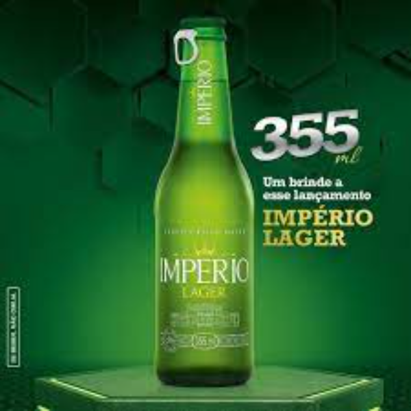 CERVEJA IMPERIO LAGER LN 355ML