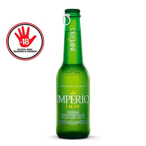 Cerveja Long Neck Lager Império 275ml