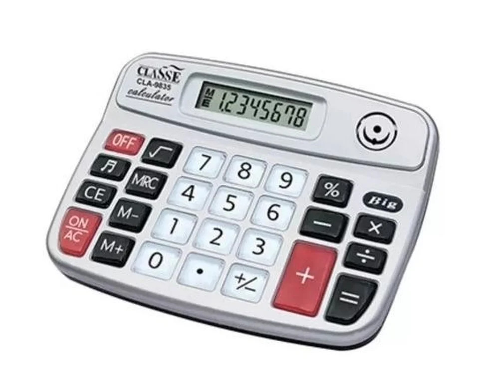 CALCULADORA C/ SOM E LUZ - CLASSE PC
