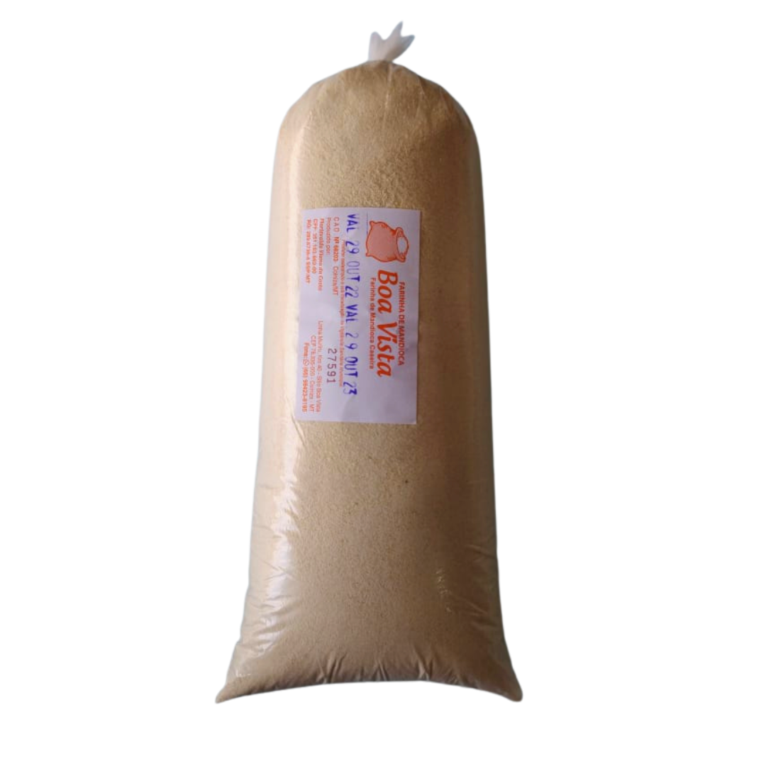 FARINHA DE MANDIOCA BELA VISTA ARTESANAL 1KG