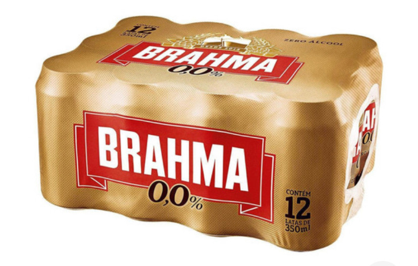 CAIXA BRAHMA ZERO 0%  GELADA