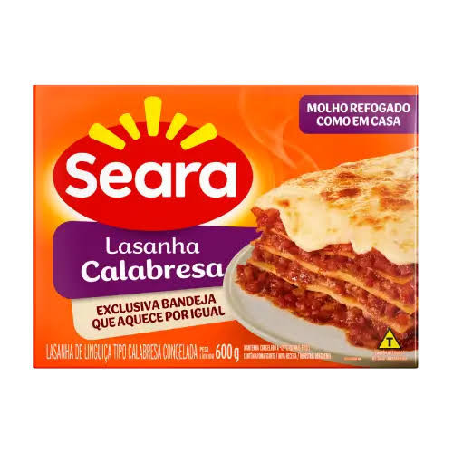 lasanha seara 600g calabresa