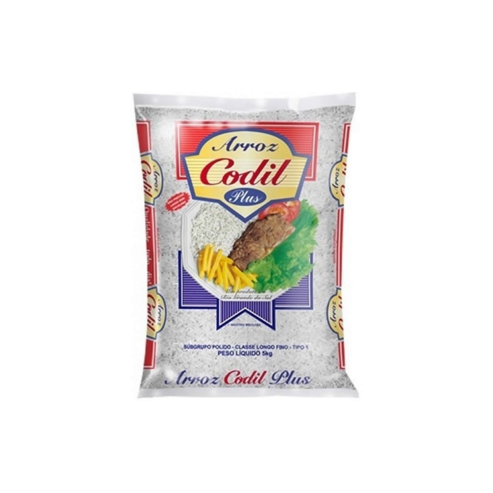 ARROZ CODIL PLUS 5 KG TIPO 1