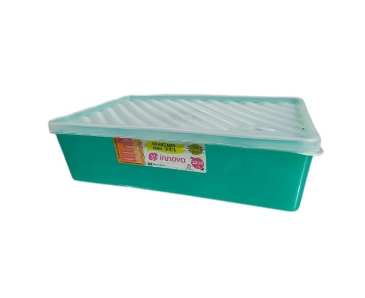 POTE ORGANIZADOR COM TAMPA 2000ML INNOVA CAIXA