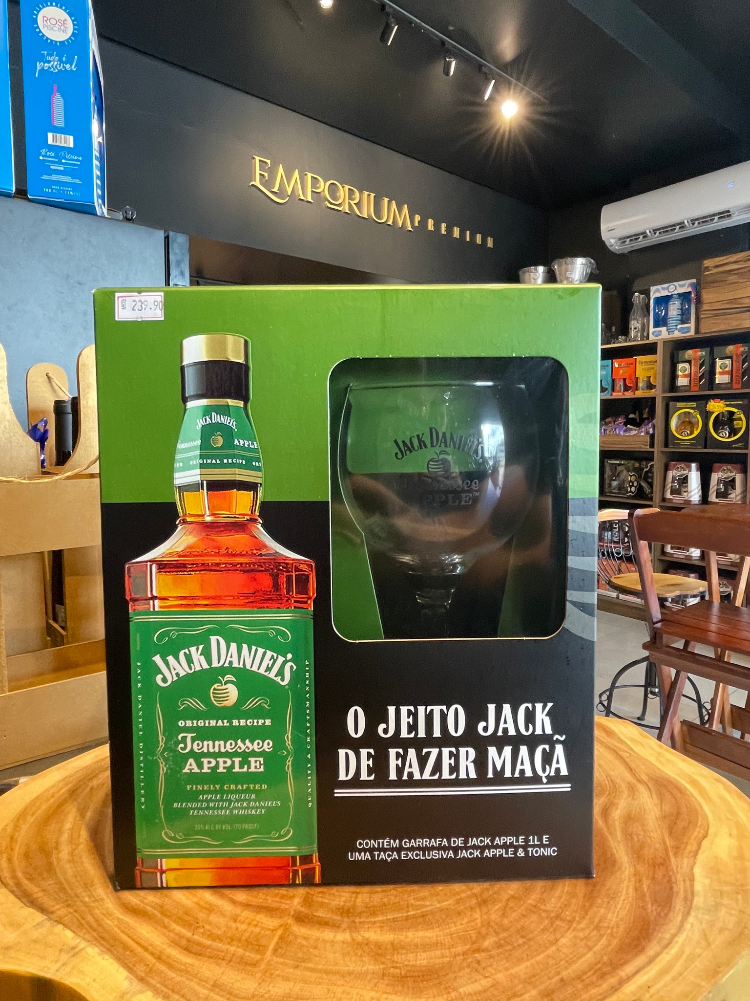 KIT Jack Daniel’s Apple com Copo