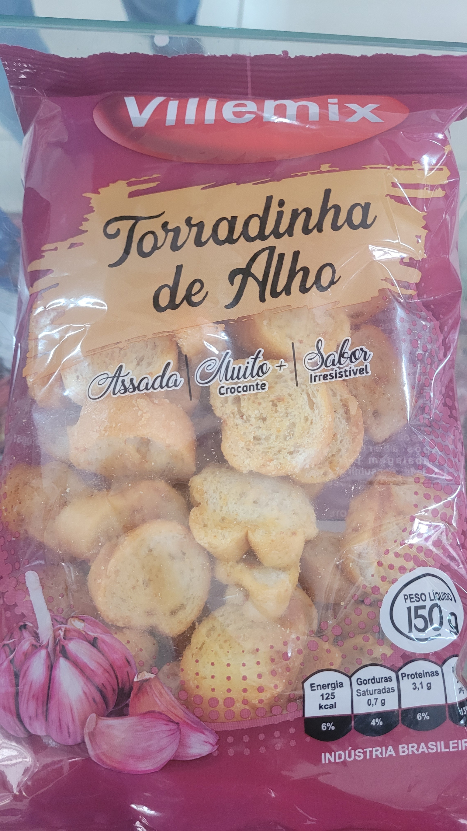 Torradeira de Alho 150g Villemix