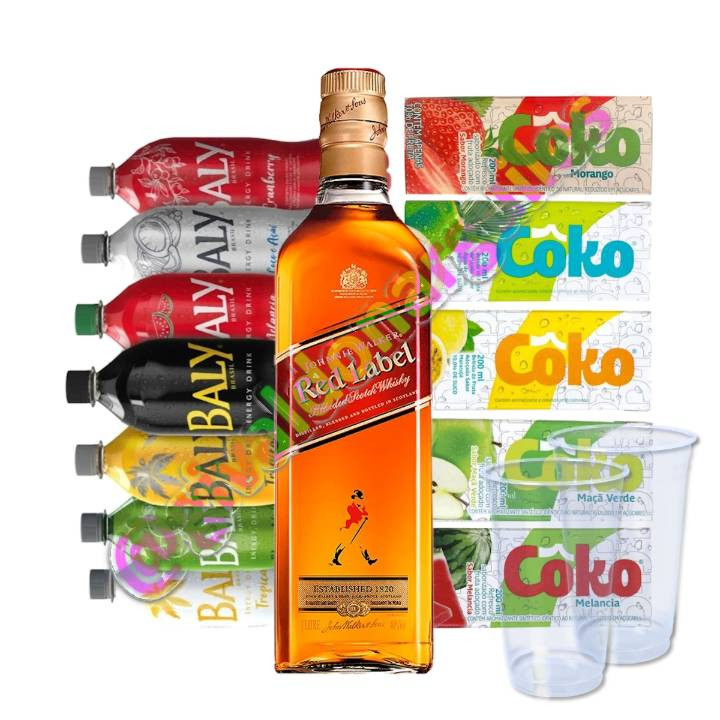 Combo Red Label 1L + Baly