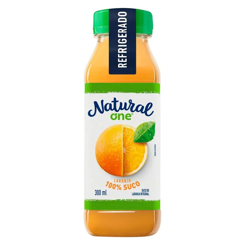 SUCO NATURAL LARANJA 300ML