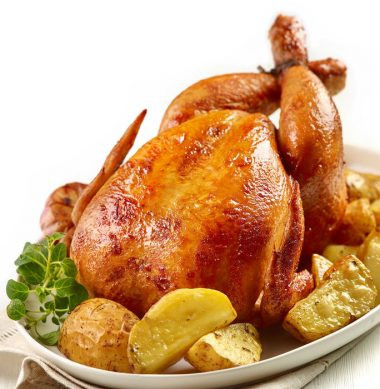 FRANGO ASSADO Grande com fritas e calabresa + cheddar ou catupiry(500g) e maionese