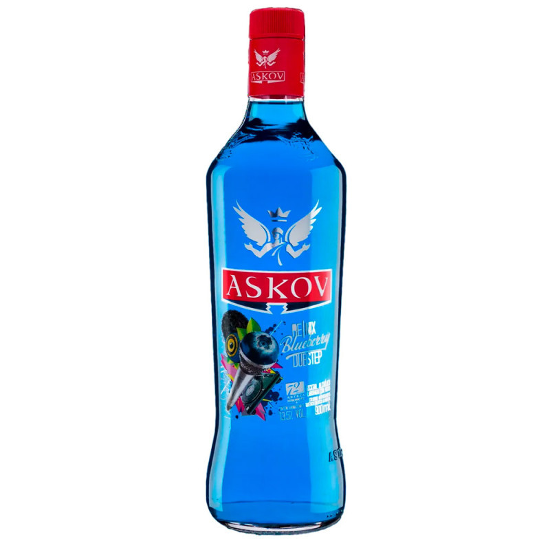VODKA ASKOV BLUEBERRY 900ML