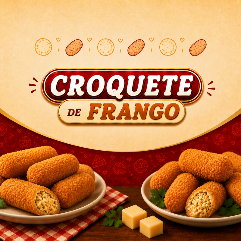 CROQUETE DE FRANGO