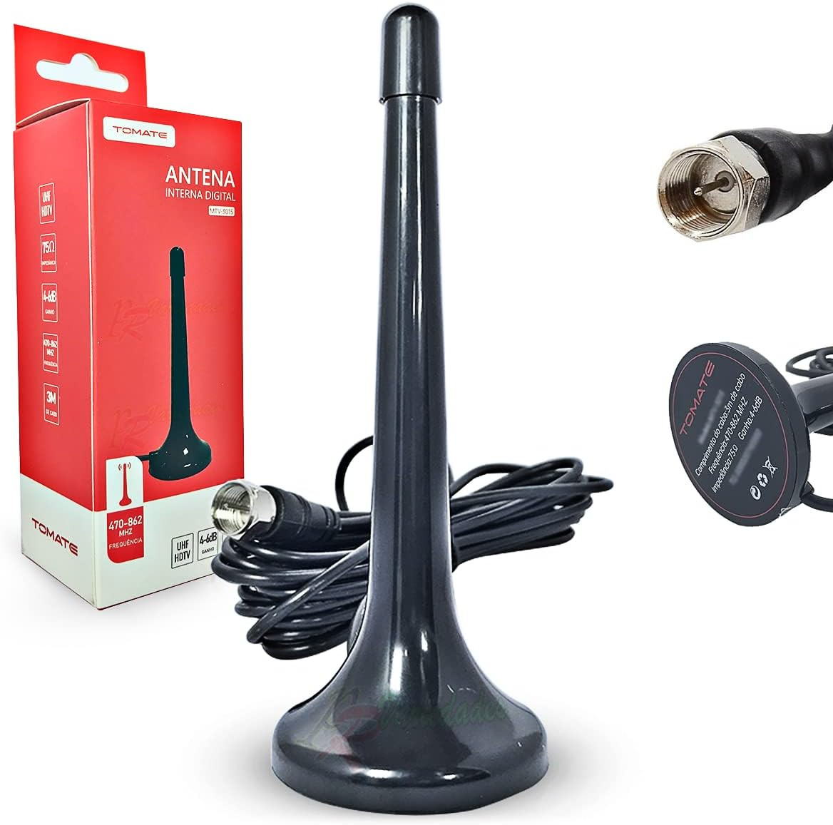 Antena Interna Digital MTV3015 - TOMATE