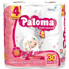 PAP HIG PALOMA PERFUMADO C/4