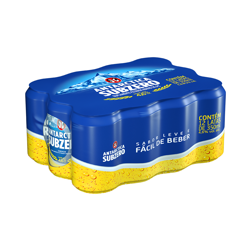 Antártica Sub Zero 350ml - Fardo de 12 unidades
