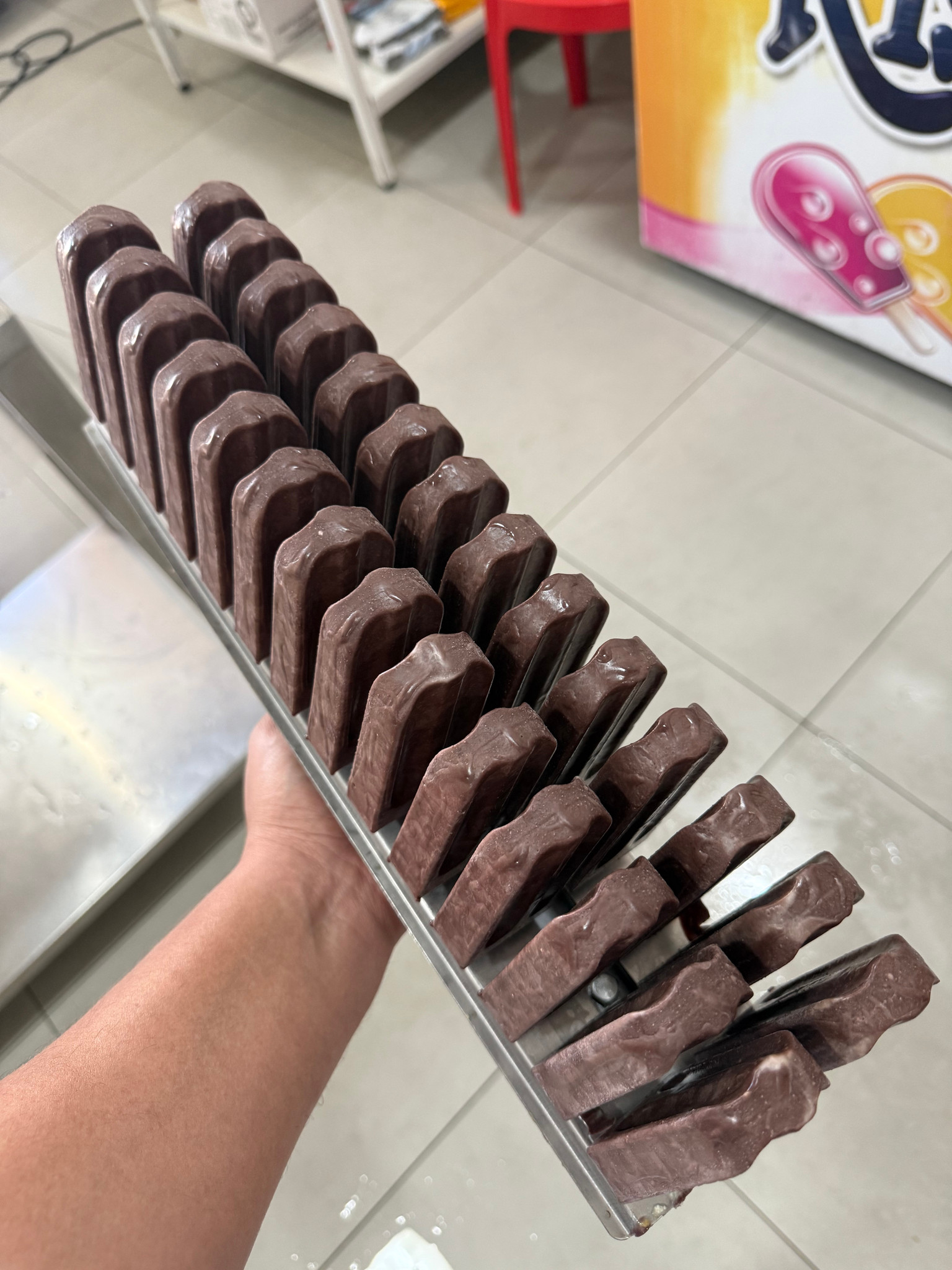Picolé sabor açaí