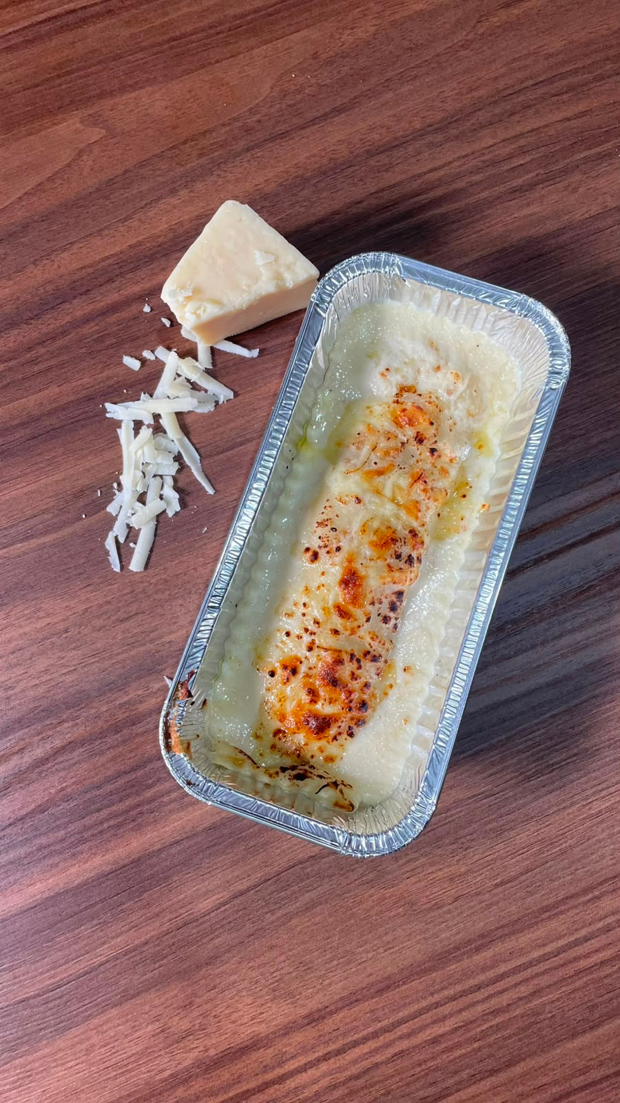 Panqueca de Frango ao Molho Bechamel 