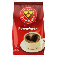 CAFÉ 03 CORAÇÕES EXTRAFORTE 250G