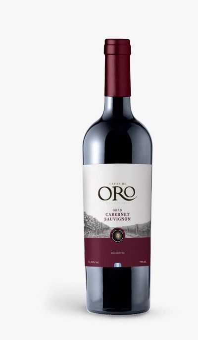 VINHO TINTO CAVAS DE ORO GRAN RESERVA CABERNET SAUVIGNON 750ML
