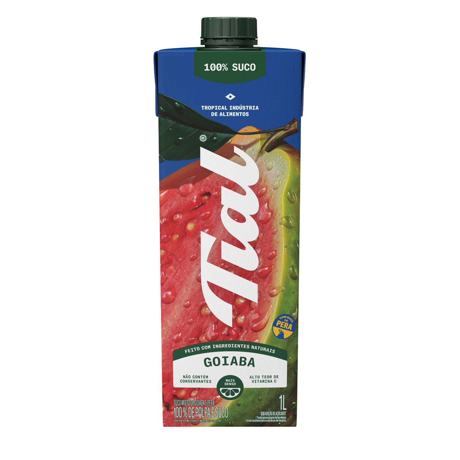 SUCO TIAL 100% GOIABA 12X1L