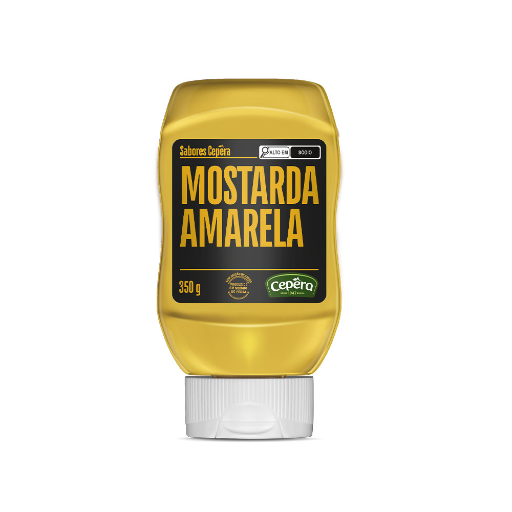 Mostarda Amarela Cepera 395g