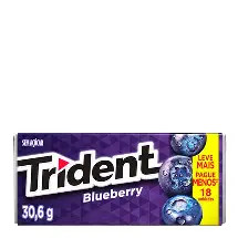 Trident Goma Mascar Blue Berry (Van Melle) 8,5g