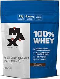 Whey 100  Conc Max T Chocolate Sc 900g