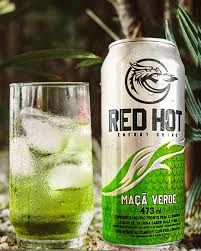 ENERGETICO RED HOT MAÇÃ VERDE 473ML