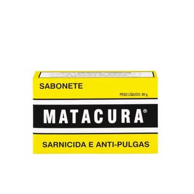 Matacura Sabonete antipulgas e sarnas