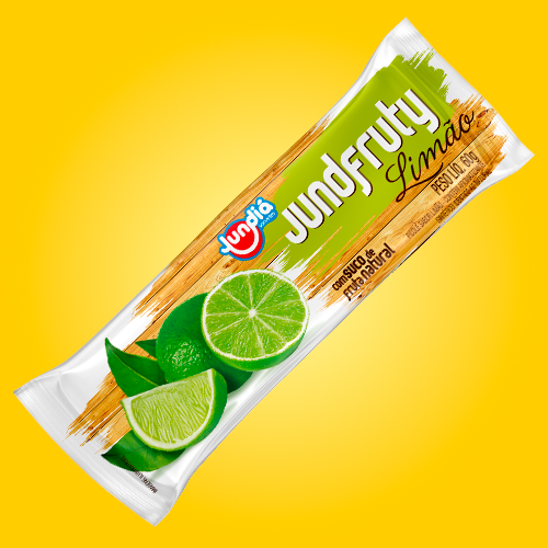 PICOLÉ JUNDFRUTY SABOR LIMÃO - 60g