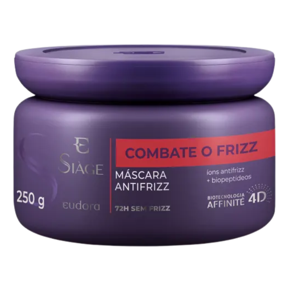 MASCARA TRATAMENTO EUDORA COMBATE FRIZZ SIAGE 250ML