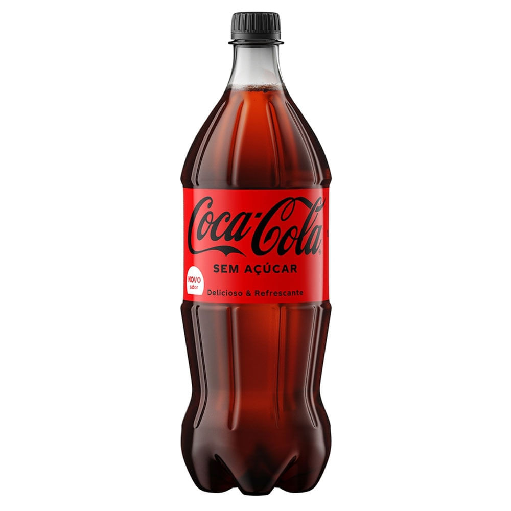 COCA COLA SEM ACUCAR PET 1L