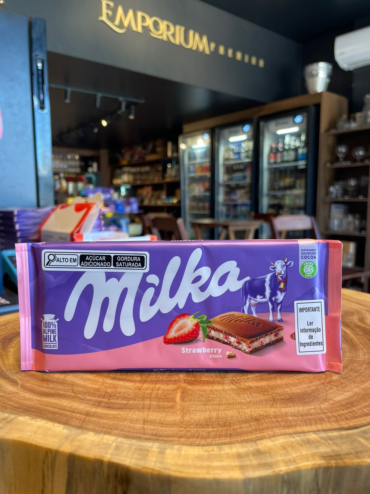 Milka Strawberry 100g
