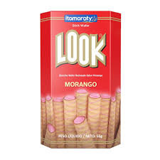 BISC LOOK MORANGO 55G