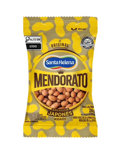 AMENDOIM C/CASCA SANTA HELENA 24g