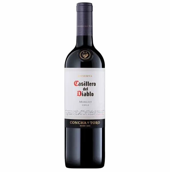 Vinho Casillero Del Diablo Merlot 750ml