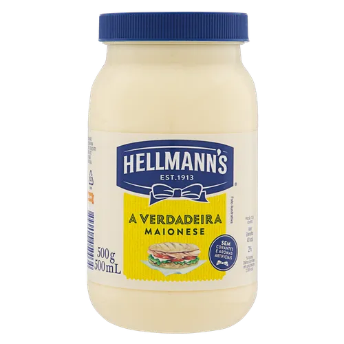 Maionese Hellmanns Tradiconal 500g